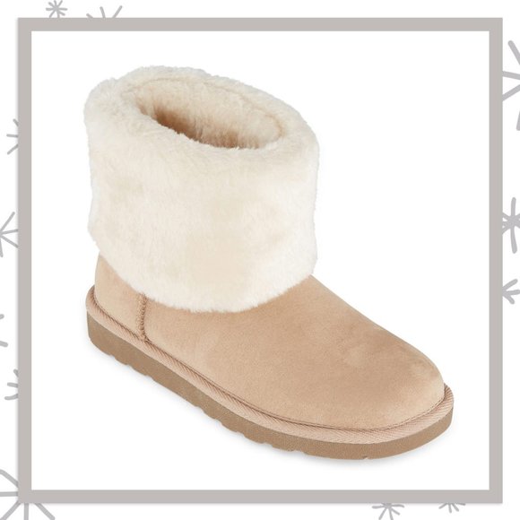Arizona Jean Company Shoes - Fur Trim Winter Booties